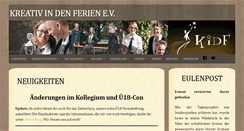 Desktop Screenshot of kidf.de