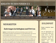 Tablet Screenshot of kidf.de